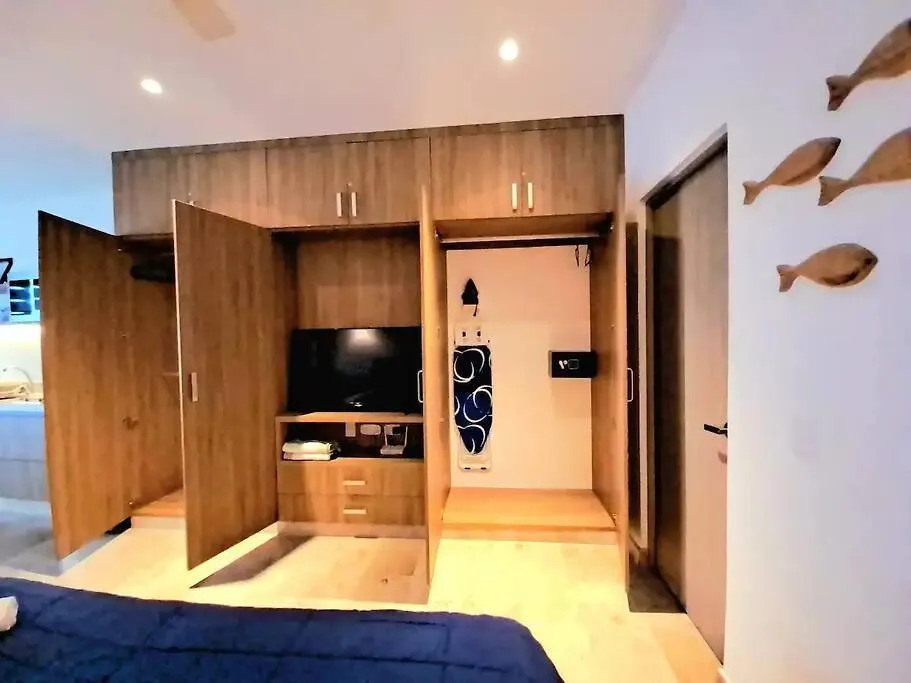 Moderno Estudio Totalmente Equipado, Centro プレヤデルカーメン アパート